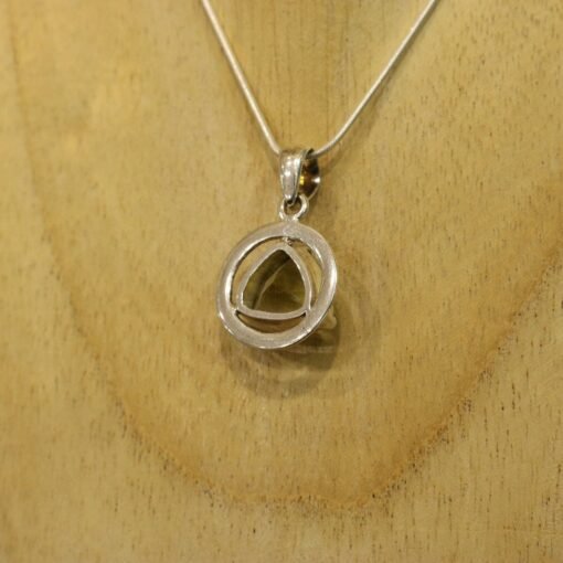 Lemon Quartz Pendant | 925 Sterling Silver - Image 5