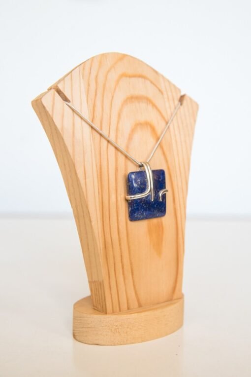 Lapis Lazuli Pendant 925 Sterling Silver - Image 3