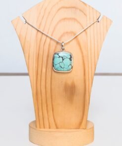 Blue Howlite Pendant | 925 Sterling Silver