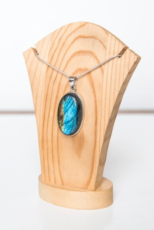Labradorite 925 Sterling Silver Pendant - Image 3