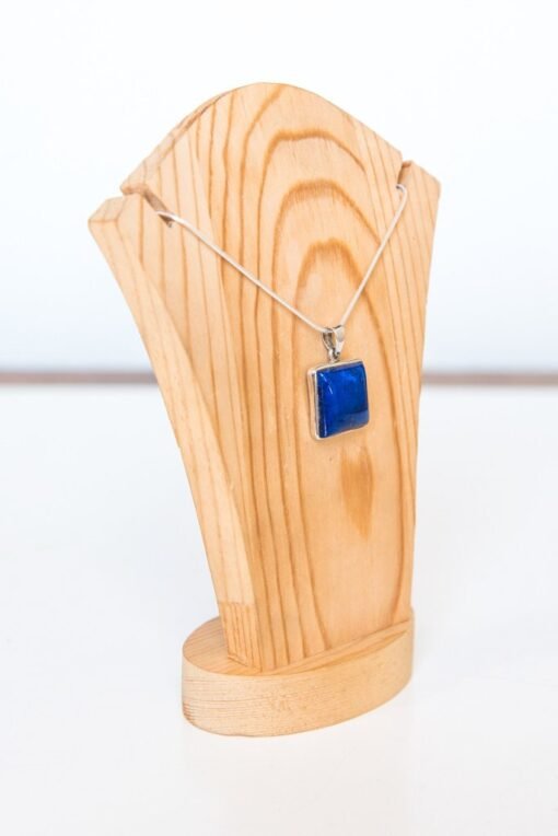 Lapis Lazuli Pendant 925 Sterling Silver - Image 3