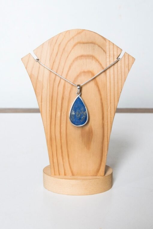 Lapis Lazuli Pendant 925 Sterling Silver - Image 5