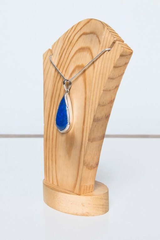 Lapis Lazuli Pendant 925 Sterling Silver - Image 3