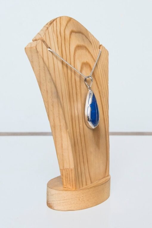 Lapis Lazuli Pendant 925 Sterling Silver - Image 4