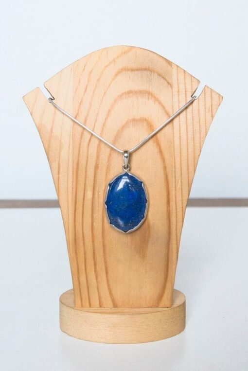 Lapis Lazuli Pendant 925 Sterling Silver