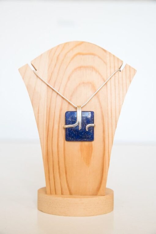 Lapis Lazuli Pendant 925 Sterling Silver