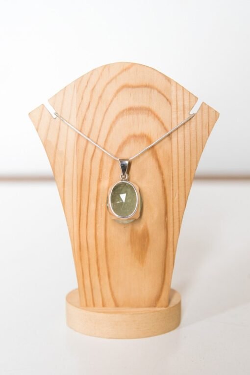 Aquamarine Pendant 925 Sterling Silver - Image 5