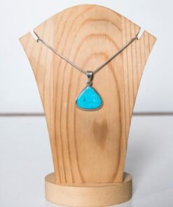 Blue Howlite Pendant | 925 Sterling Silver