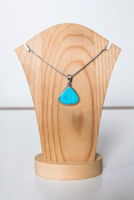 Blue Howlite Pendant | 925 Sterling Silver
