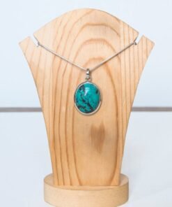Blue Howlite Pendant | 925 Sterling Silver