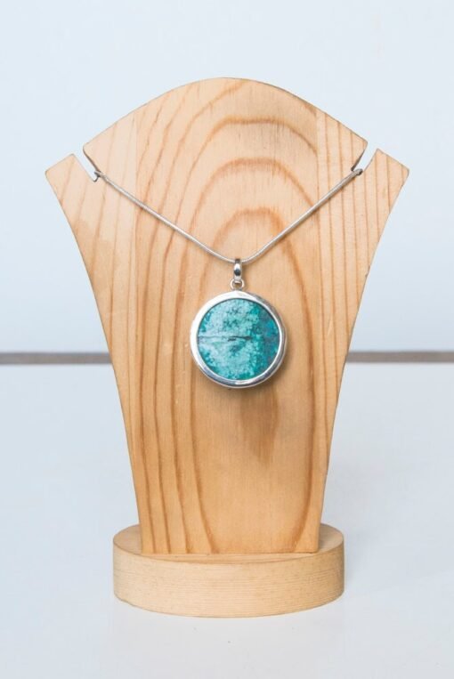 Blue Howlite Pendant | 925 Sterling Silver - Image 5