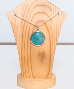 Blue Howlite Pendant | 925 Sterling Silver