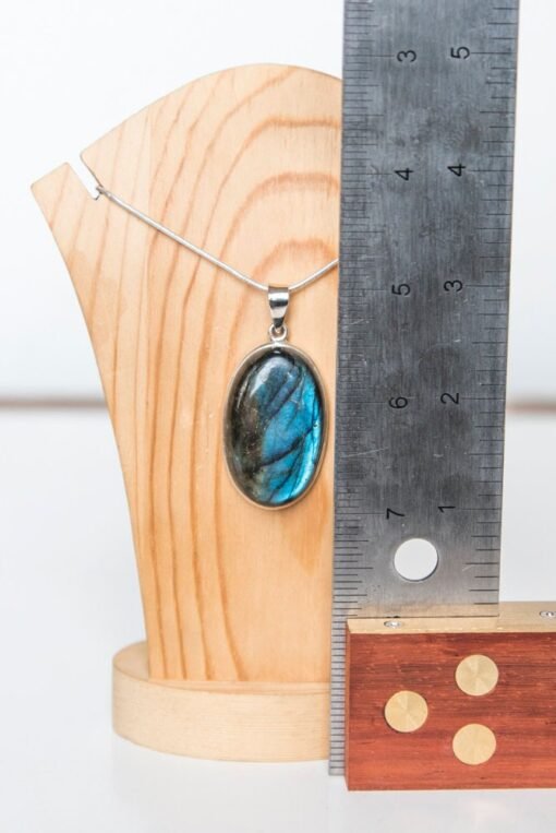 Labradorite 925 Sterling Silver Pendant - Image 7
