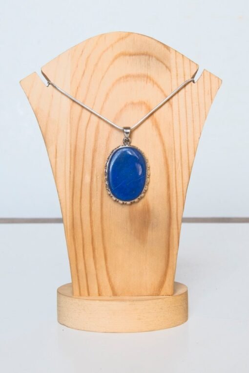 Lapis Lazuli Pendant 925 Sterling Silver