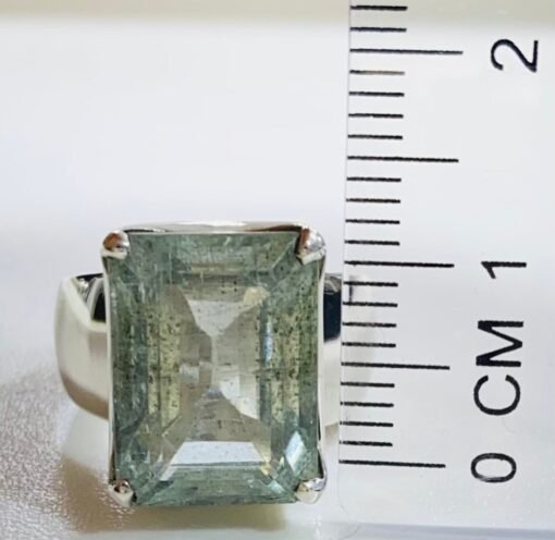Aquamarine Ring | 925 Sterling Silver - Image 7
