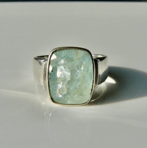 Aquamarine Ring | 925 Sterling Silver - Image 2