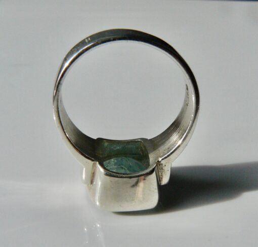 Aquamarine Ring | 925 Sterling Silver - Image 4