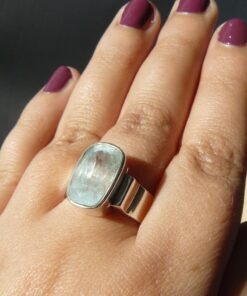 Aquamarine Ring | 925 Sterling Silver