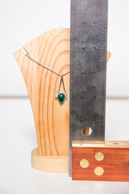 Malachite Pendant | 925 Sterling Silver - Image 3