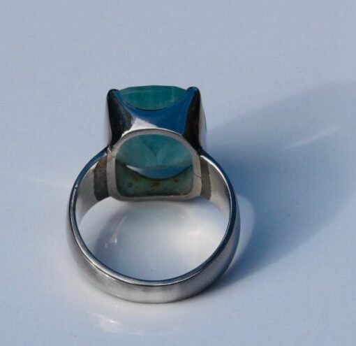 Aquamarine Ring | 925 Sterling Silver - Image 3