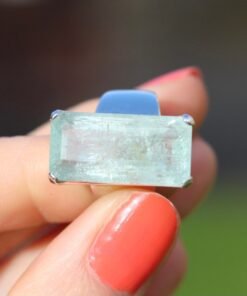 Aquamarine Ring | 925 Sterling Silver