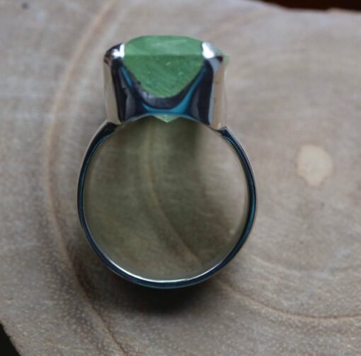 Prasiolite | Green Amethyst Ring | 925 Sterling Silver - Image 3