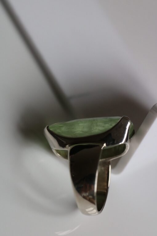 Prasiolite | Green Amethyst Ring | 925 Sterling Silver - Image 7