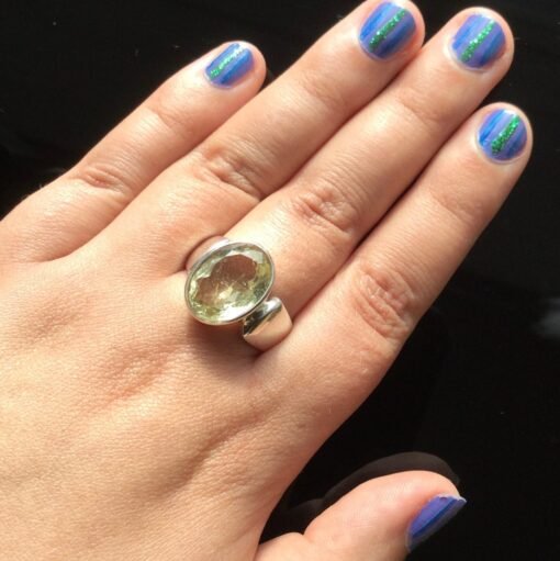 Aquamarine Ring | 925 Sterling Silver
