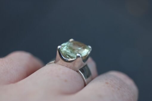 Aquamarine Ring | 925 Sterling Silver - Image 4