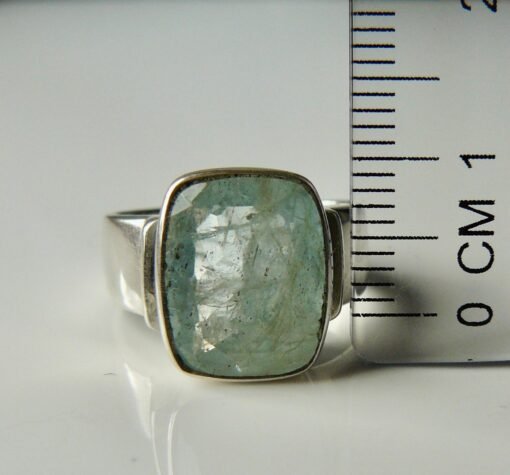 Aquamarine Ring | 925 Sterling Silver - Image 7