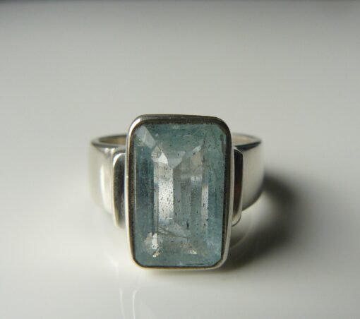 Aquamarine Ring | 925 Sterling Silver - Image 3
