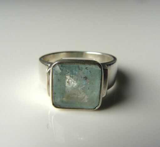 Aquamarine Ring | 925 Sterling Silver - Image 3