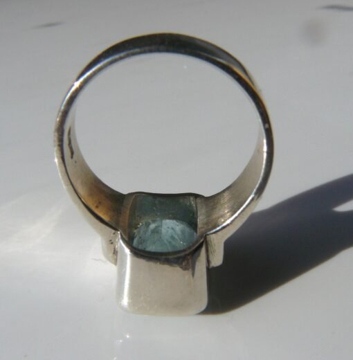 Aquamarine Ring | 925 Sterling Silver - Image 7