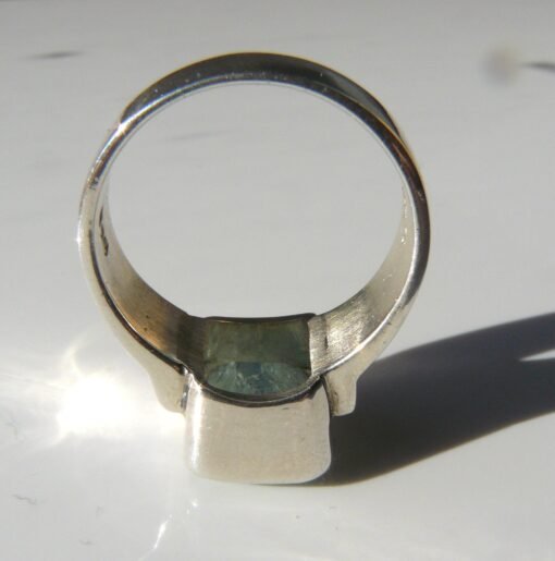 Aquamarine Ring | 925 Sterling Silver - Image 6