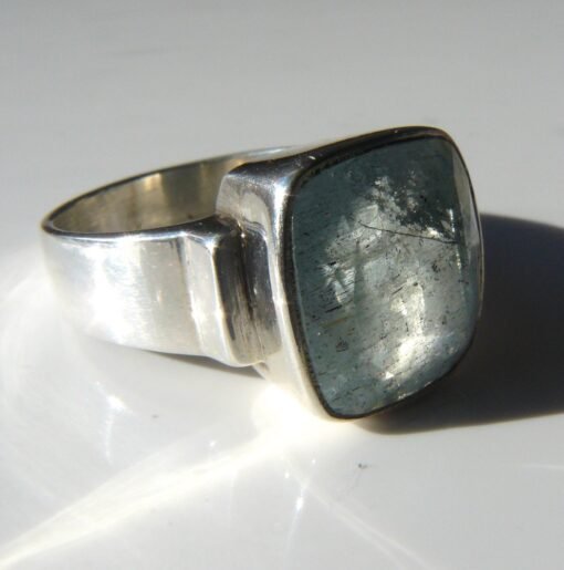 Aquamarine Ring | 925 Sterling Silver - Image 5