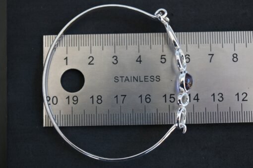 Amethyst Bracelet 925 Sterling Silver - Image 4