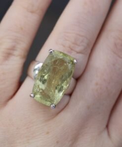 Aquamarine Ring | 925 Sterling Silver