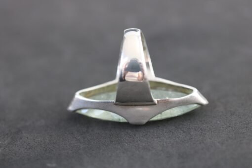 Aquamarine Ring | 925 Sterling Silver - Image 7