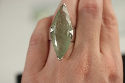 Aquamarine Ring | 925 Sterling Silver - Image 2