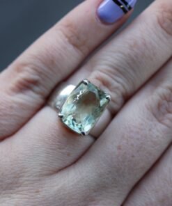Aquamarine Ring | 925 Sterling Silver