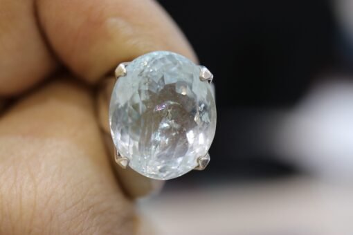 Aquamarine Ring | 925 Sterling Silver - Image 2