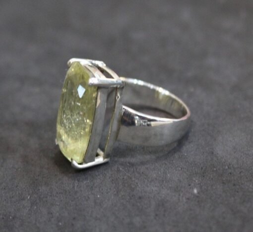 Aquamarine Ring | 925 Sterling Silver - Image 4