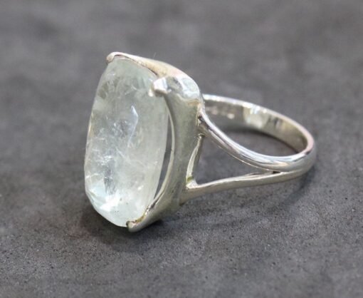 Aquamarine Ring | 925 Sterling Silver - Image 3