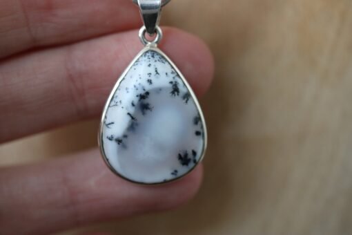 Dendritic Agate Pendant | 925 Sterling Silver