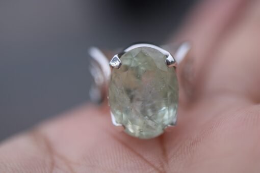Aquamarine Ring | 925 Sterling Silver - Image 7