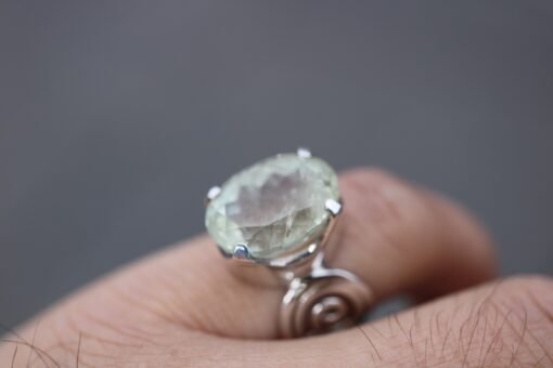 Aquamarine Ring | 925 Sterling Silver - Image 2