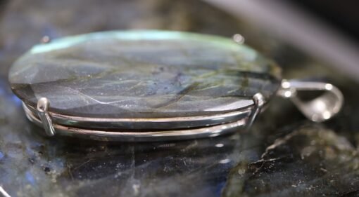 Labradorite 925 Sterling Silver Pendant - Image 7