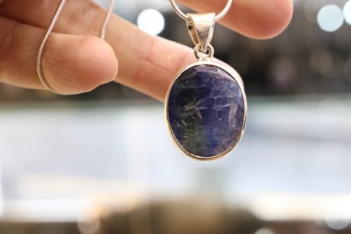 Tanzanite Pendant | 925 Sterling Silver - Image 5