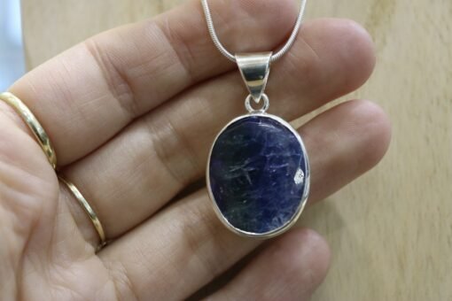Tanzanite Pendant | 925 Sterling Silver - Image 4