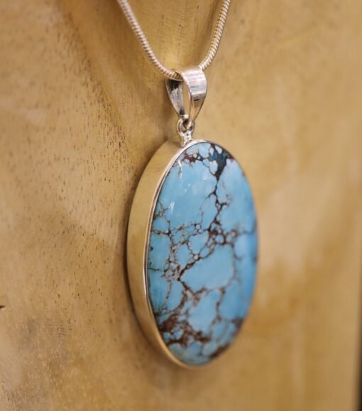 Blue Howlite Pendant | 925 Sterling Silver - Image 5